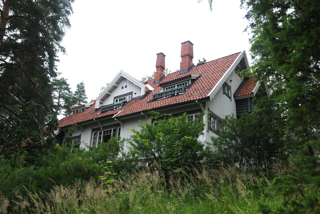 In der Villa Ainola in Järvenpaa hat der Komponist gelebt