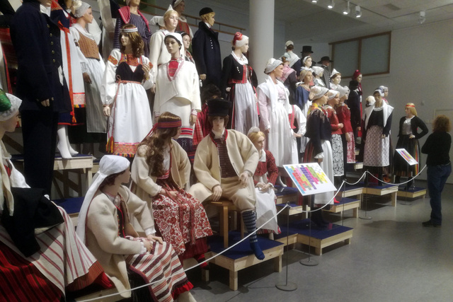 Ausstellung im finnischen Handwerksmuseum
