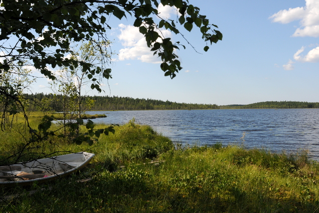 Sommeridylle am Heikinjärvi